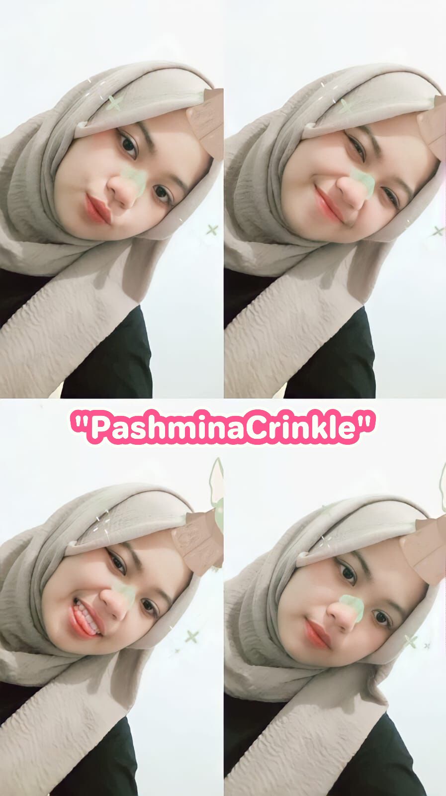 Pashmina Crinkle